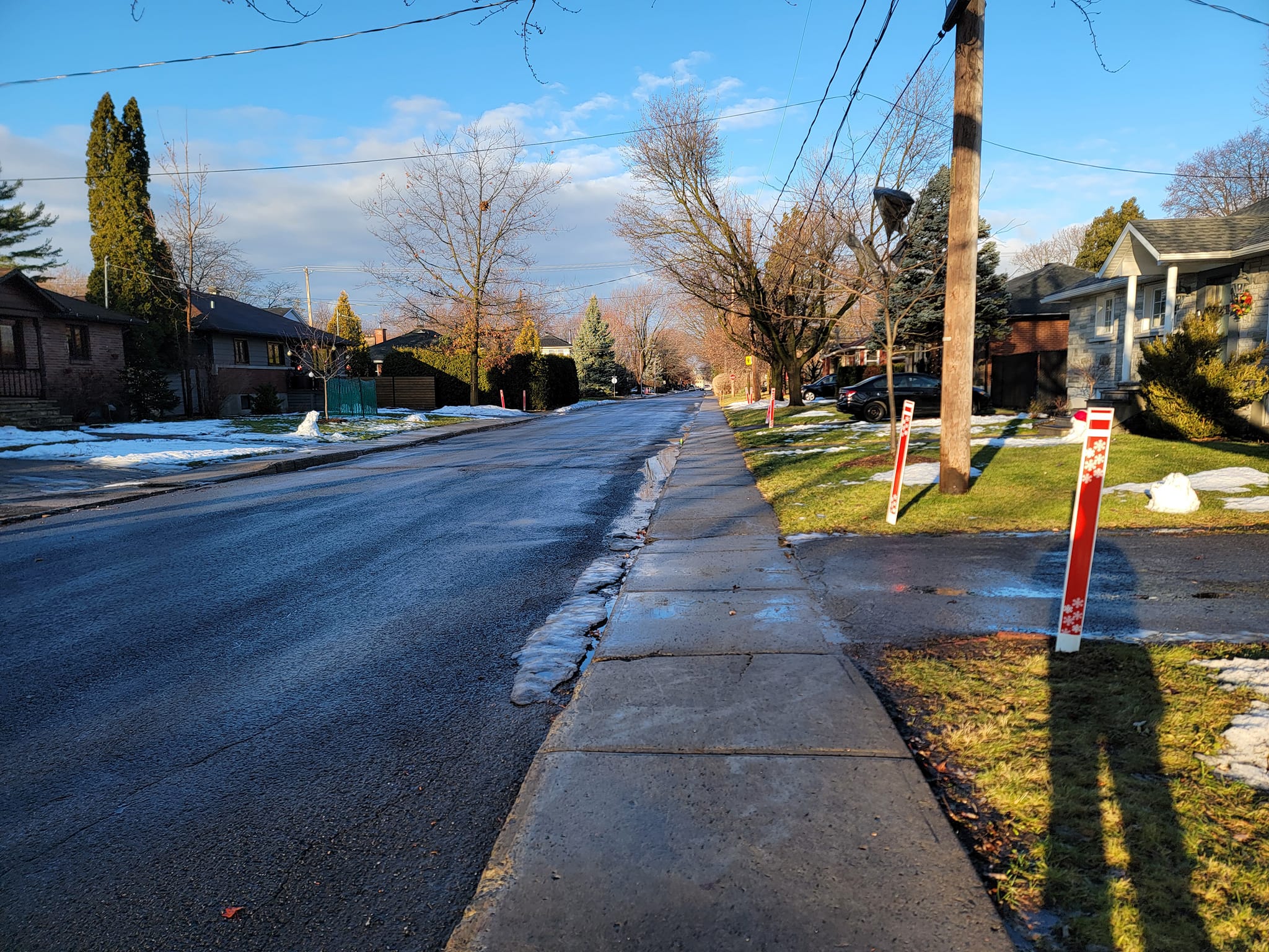 Température chaude en décembre