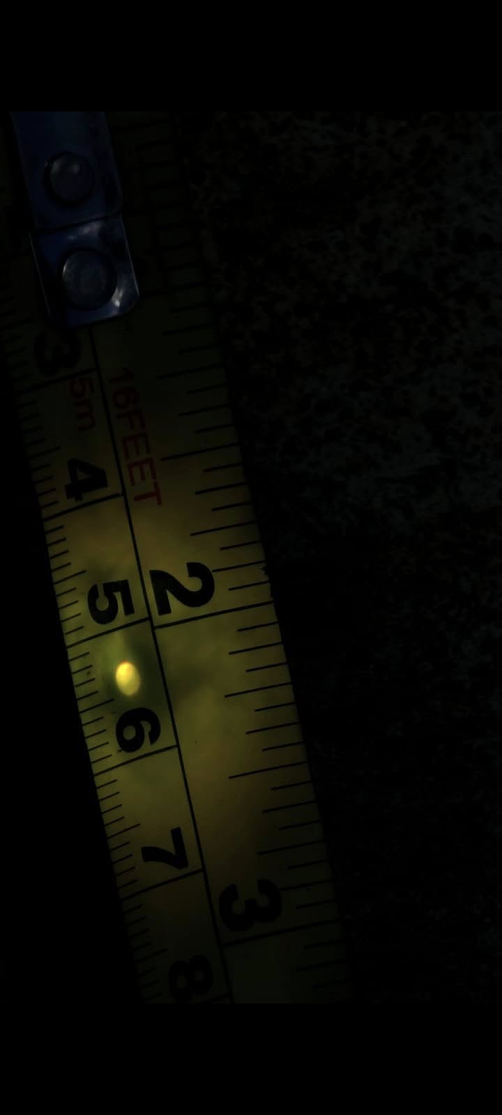 Mesure du soleil focalisé par une loupe