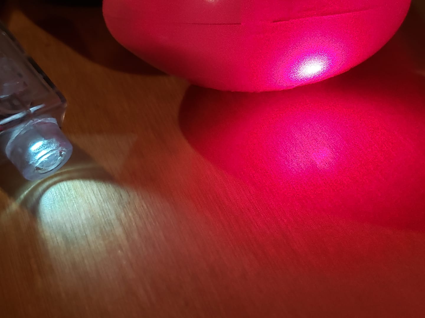 La lumières des lasers en grain (Laser "Speckle")
